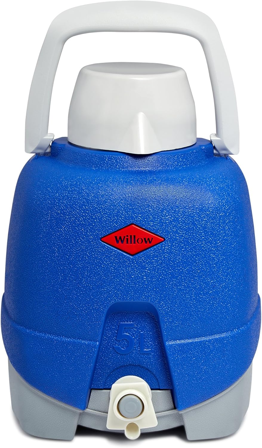 Decor Cooler Jug with Tap, 5 Litre Capacity, Blue