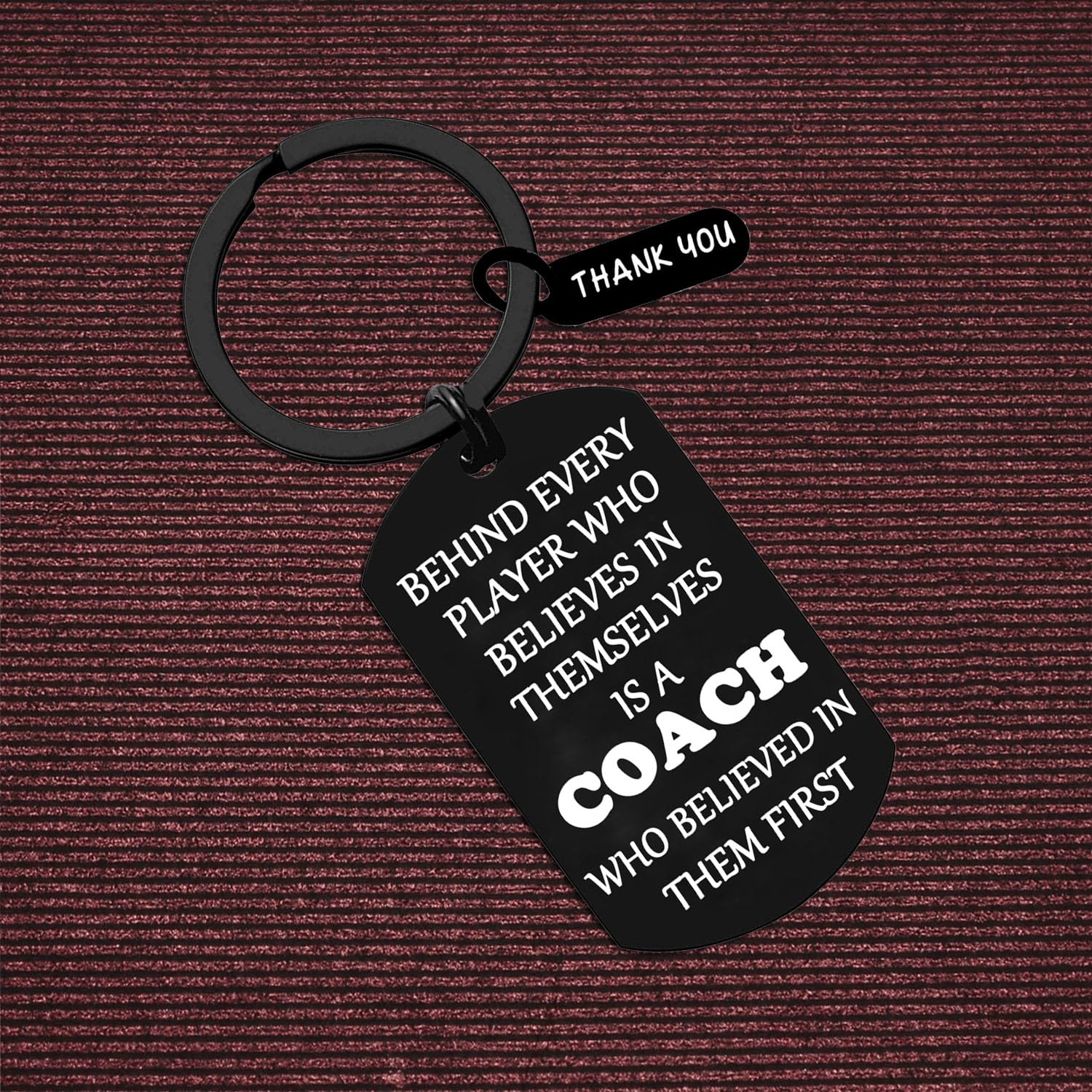 Coach Gifts for Men: Appreciation Keychain for Baseball, Volleyball, Soccer Coach Thank You Gifts