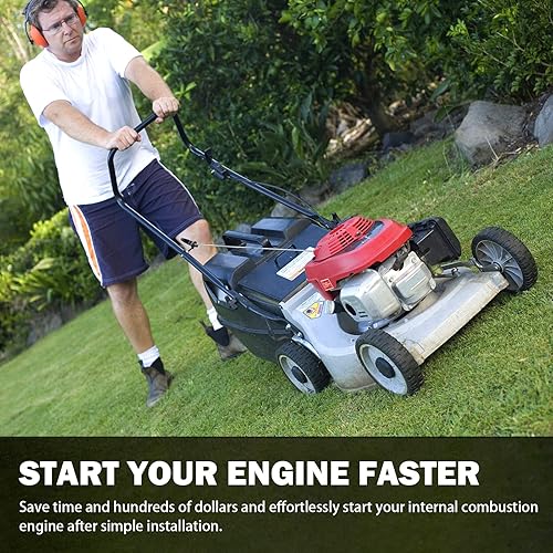 Miniatura 21 de Conjunto de arrancador de retroceso de cuerda Predator 212, reemplazo de Predator 212cc, 5.5HP 6.5HP 7HP, Coleman CT200U BT200X Trail CT200U-EX