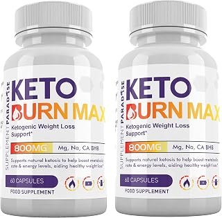 Keto Burn Max - Ketogenic Weight Loss Support for Men & Women - 2 Months Supply- Supplement Paradise