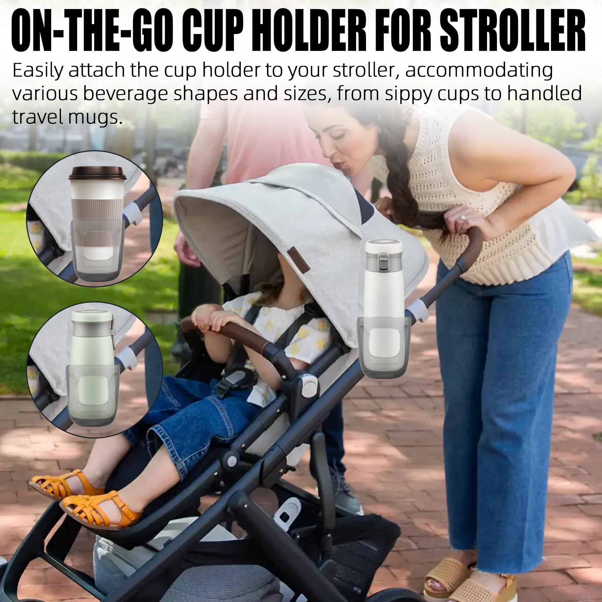 Amazon.com: LuQiBabe Baby Stroller Cup Holder Compatibile with