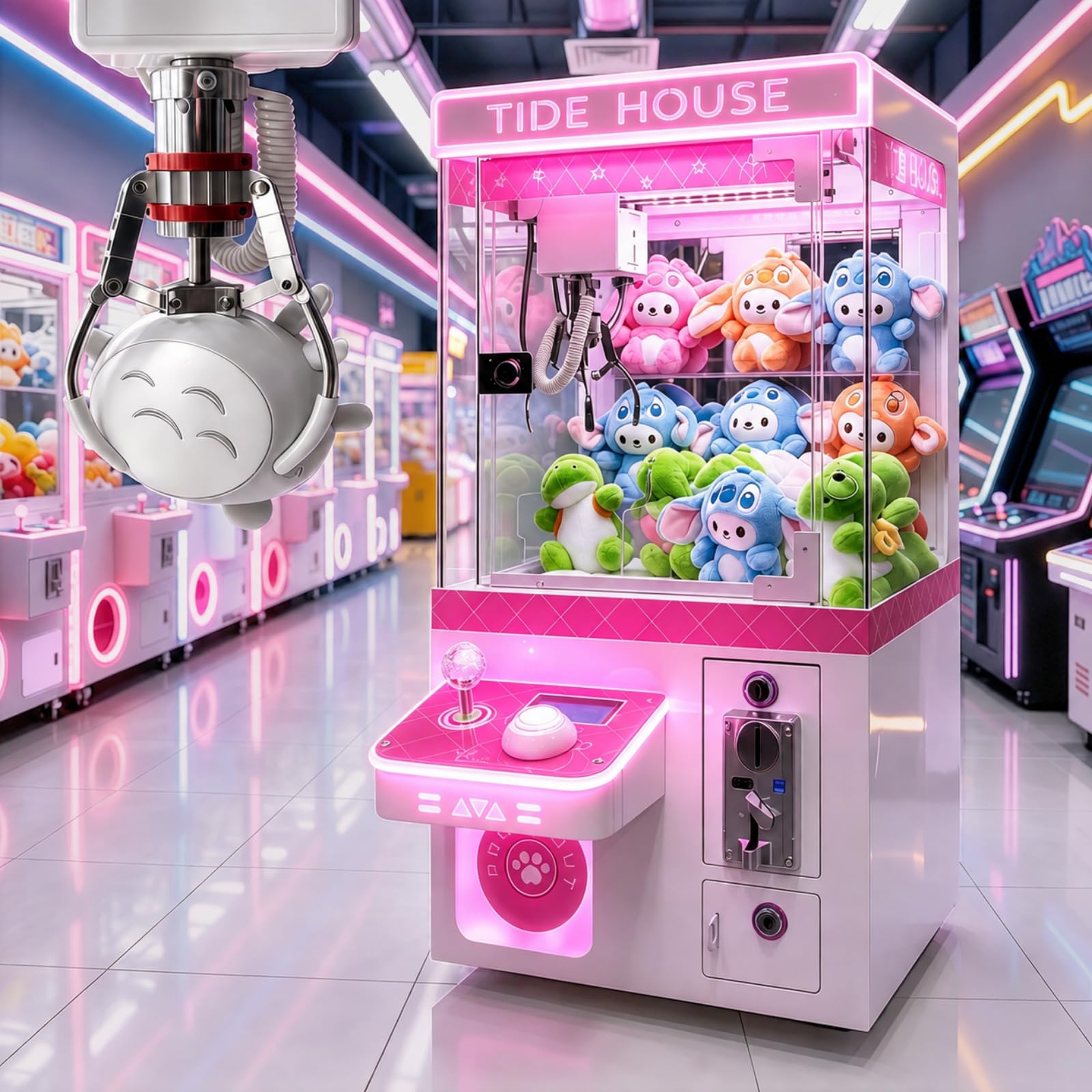 Amazon | クレーンゲーム 本体 ufoキャッチャー 三本爪 ゆーほー