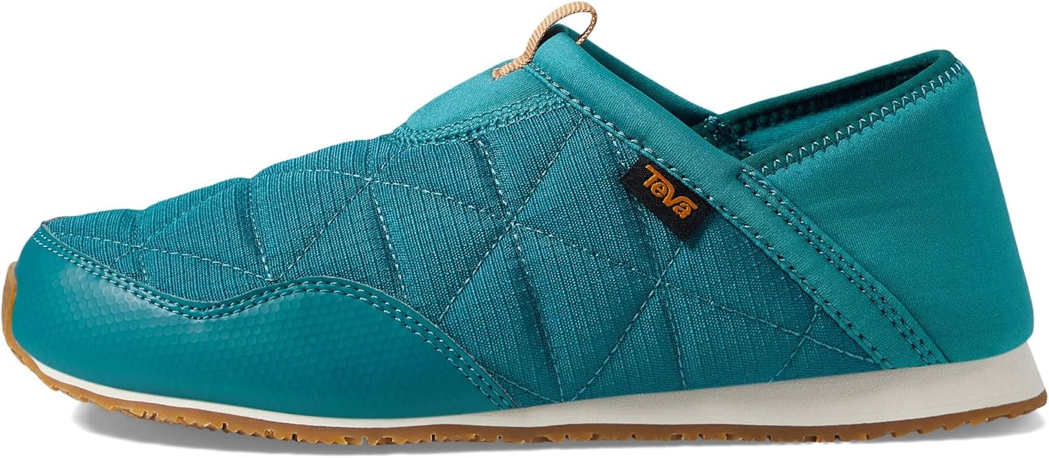 Teva Girls ReEmber Moccasin, Blue Coral, 3 Little Kid