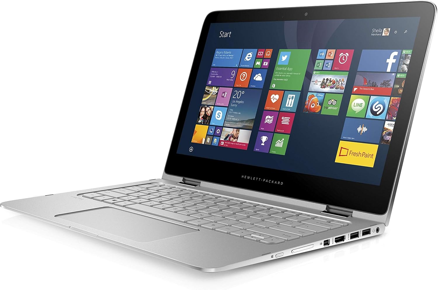 Amazon.com: HP Spectre Pro x360 G2 Convertible Touchscreen 13.3in QHD ...