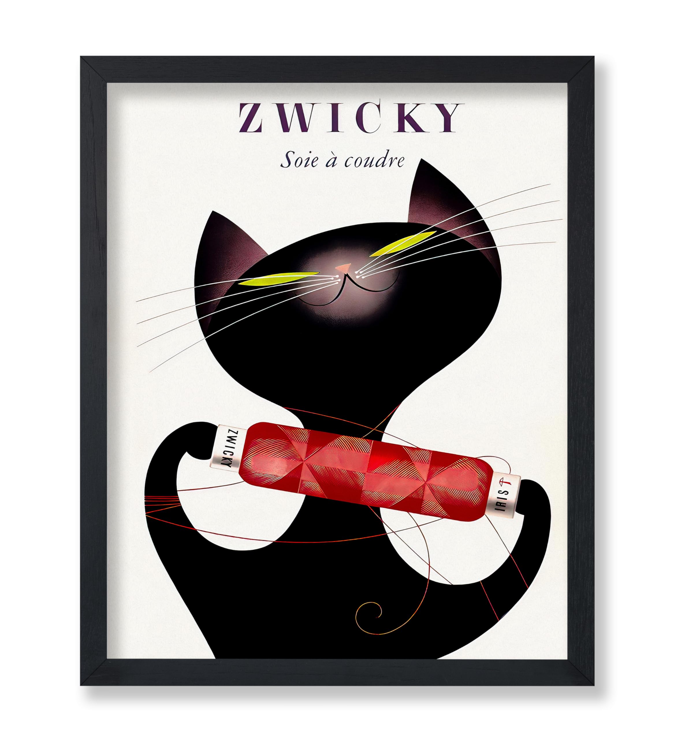【CAT】　vintage poster Original Vintage 1995 'Do You Mind?' Cat Poster Funny Feline