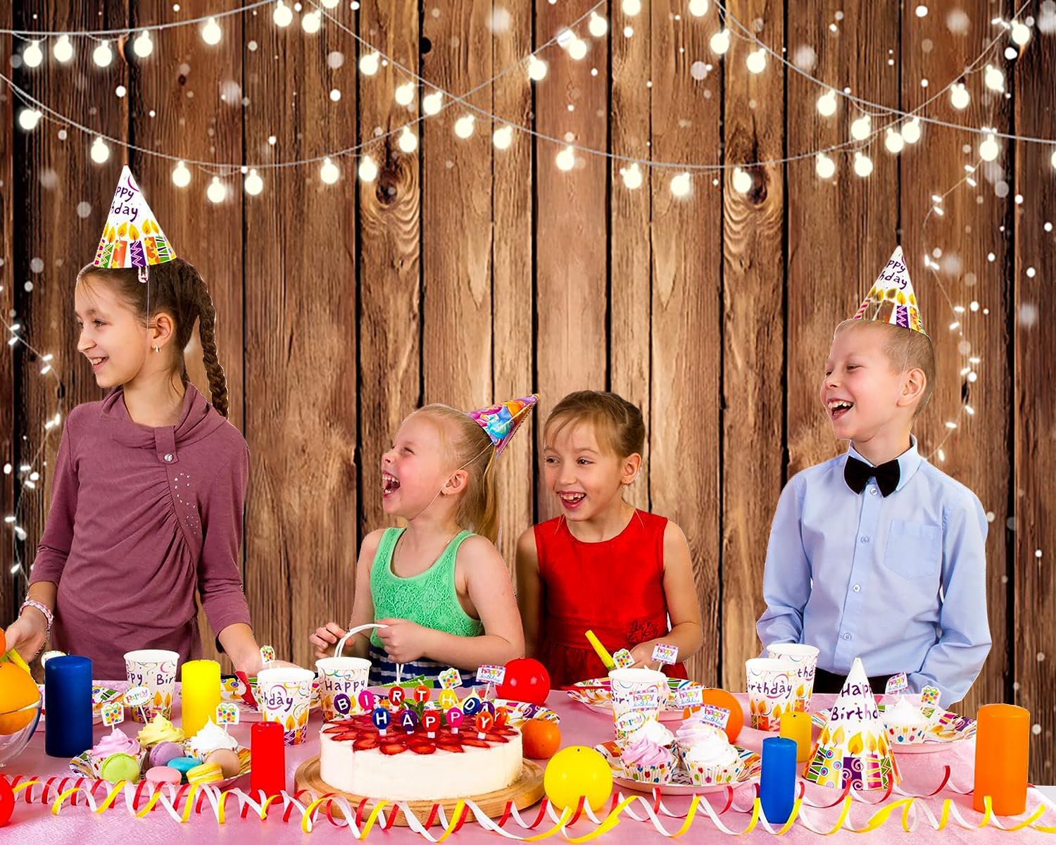 3x2m Foto Hintergrund Holz Rustikale Holz Wand Braun Vintage Holzbrett Fotografie Hintergrund Neugeborenes Baby Shower Geburtstag Party Kuchen Tisch Dekorationen Banner Fotostudio Requisiten