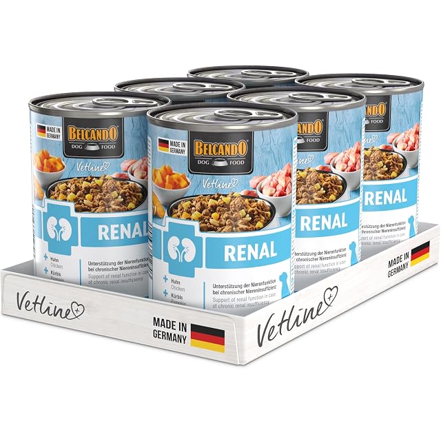BELCANDO Vetline - Alimento dietético renal 6 × 400 g
