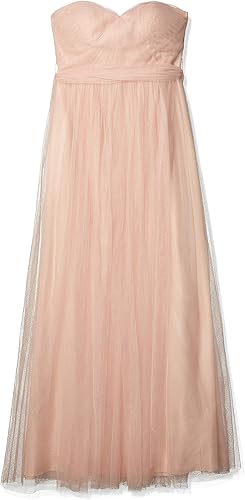 Jenny Yoo Vestido Annabelle Convertible Columna de Tul para Mujer