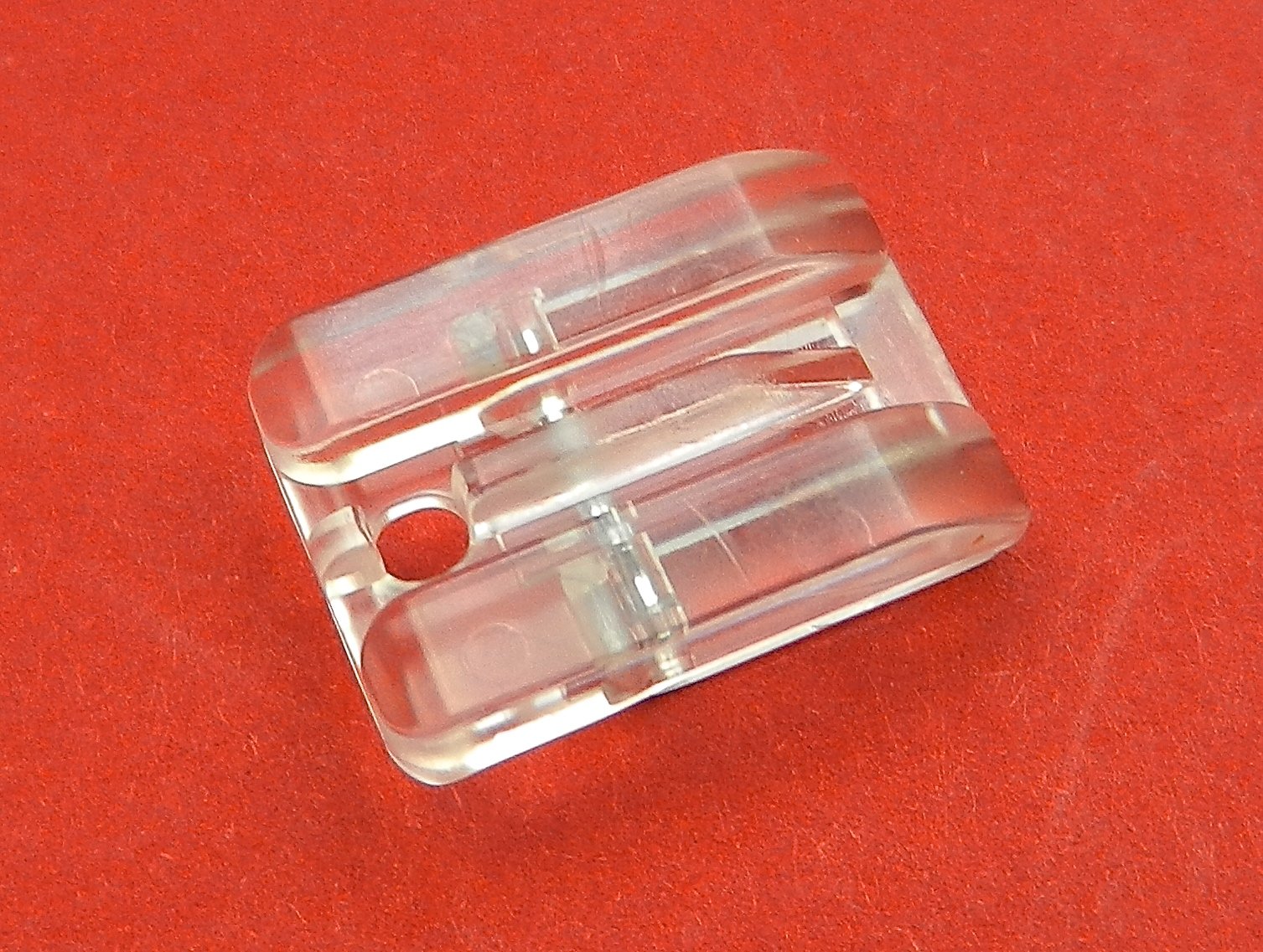 ZickZackNaehmaschine Piedino per cerniera per macchine da cucire Singer Brillance 6160/6180/6199/6280, plastica, 4243067083890