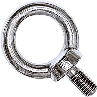 Vista 19 de Perno de ojo de elevación del hombro de la maquinaria del acero inoxidable (M8, 5 artículos)