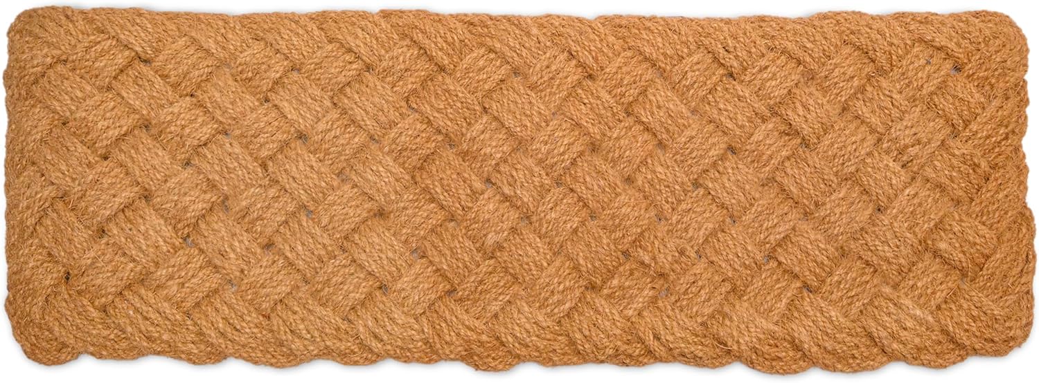 MAINEVENT Rope Doormat 50x15 Inch, Large Rope Door Mat Woven Doormat, Long Braided Door Mat, Braided, Nautical Outdoor Sailors Knot Rug for Indoor and Covered Outdoor