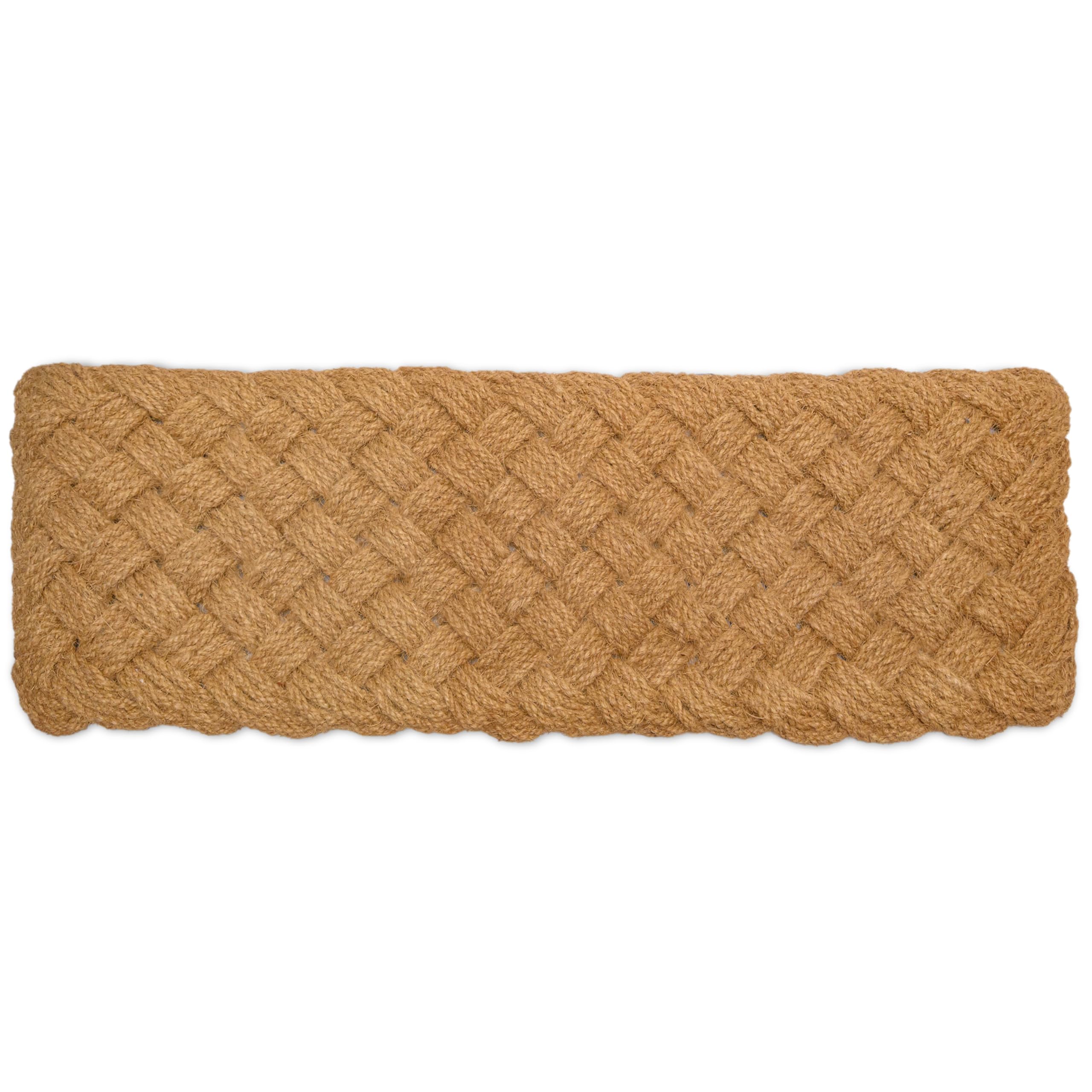 Photo 1 of MAINEVENT Rope Doormat 50x15 Inch, Large Rope Door Mat Woven Doormat, Long Braided Door Mat, Braided, Nautical Outdoor Sailors Knot Rug for Indoor and Covered Outdoor