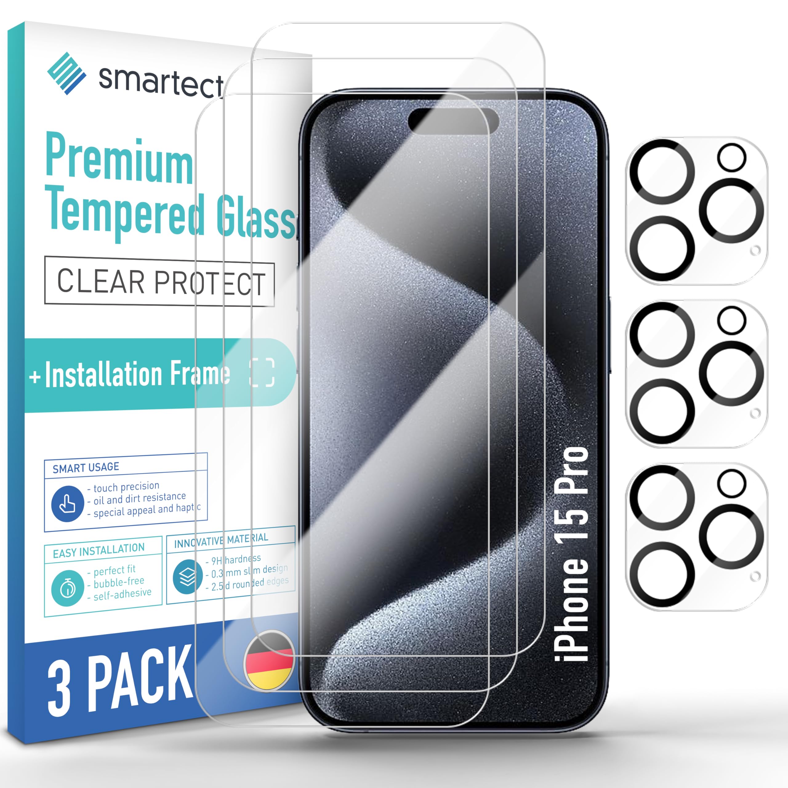 Cover Huawei SDTEK 2x Vetro Temperato Per Nothing Phone 2a - Foto 9