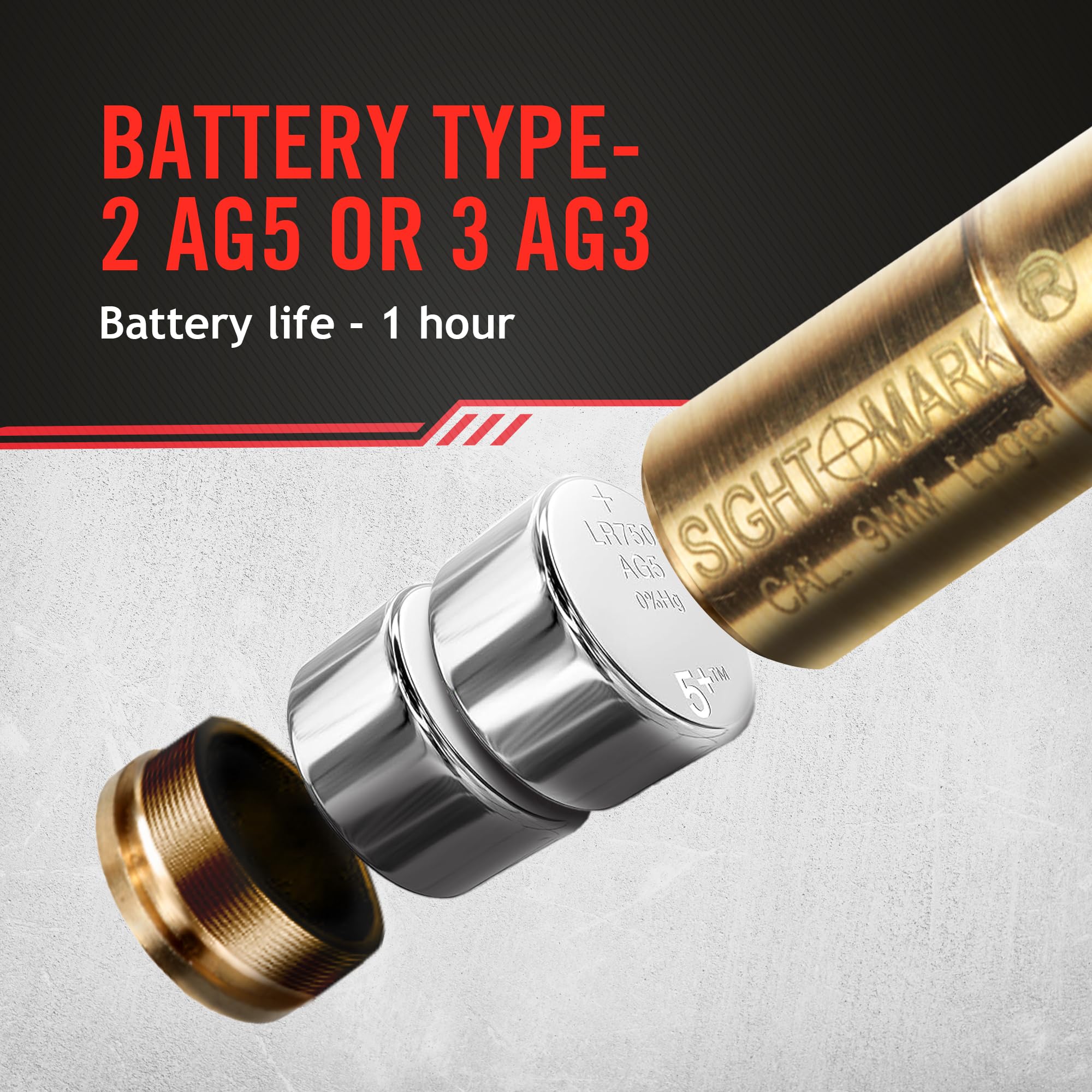 Sightmark 9mm Luger Boresight