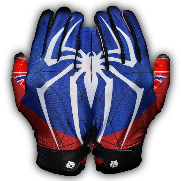 Buy Repster Spider Youth Football Gloves Tacky Grip Skin Tight Adult