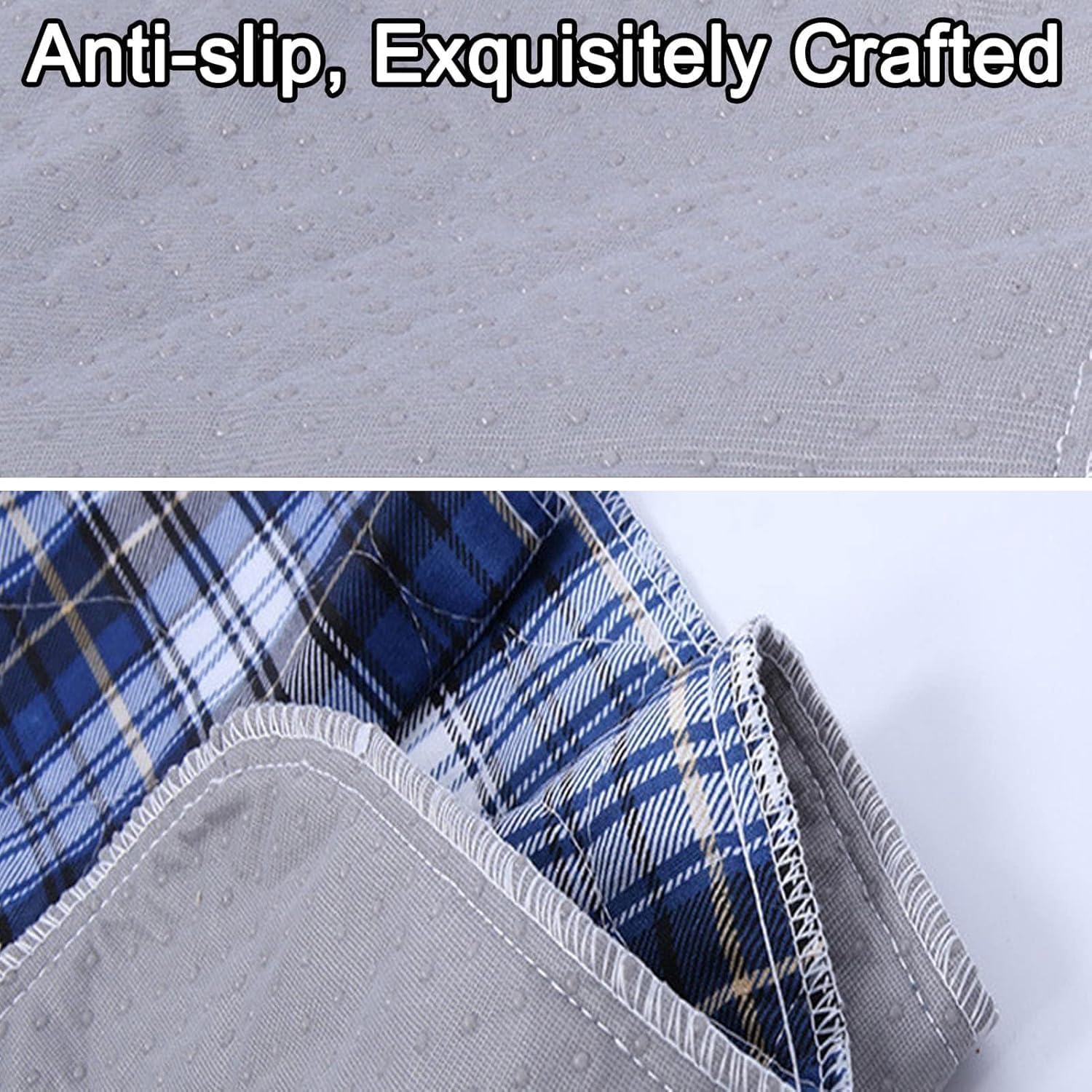 Almohadillas De Cama Para Incontinencia Impermeables Reutilizables, Protector De Colchón Antideslizante Para Almohadilla De Incontinencia Para Bebés Mayores Sábana Impermeable De 3 Capas,120*180CM