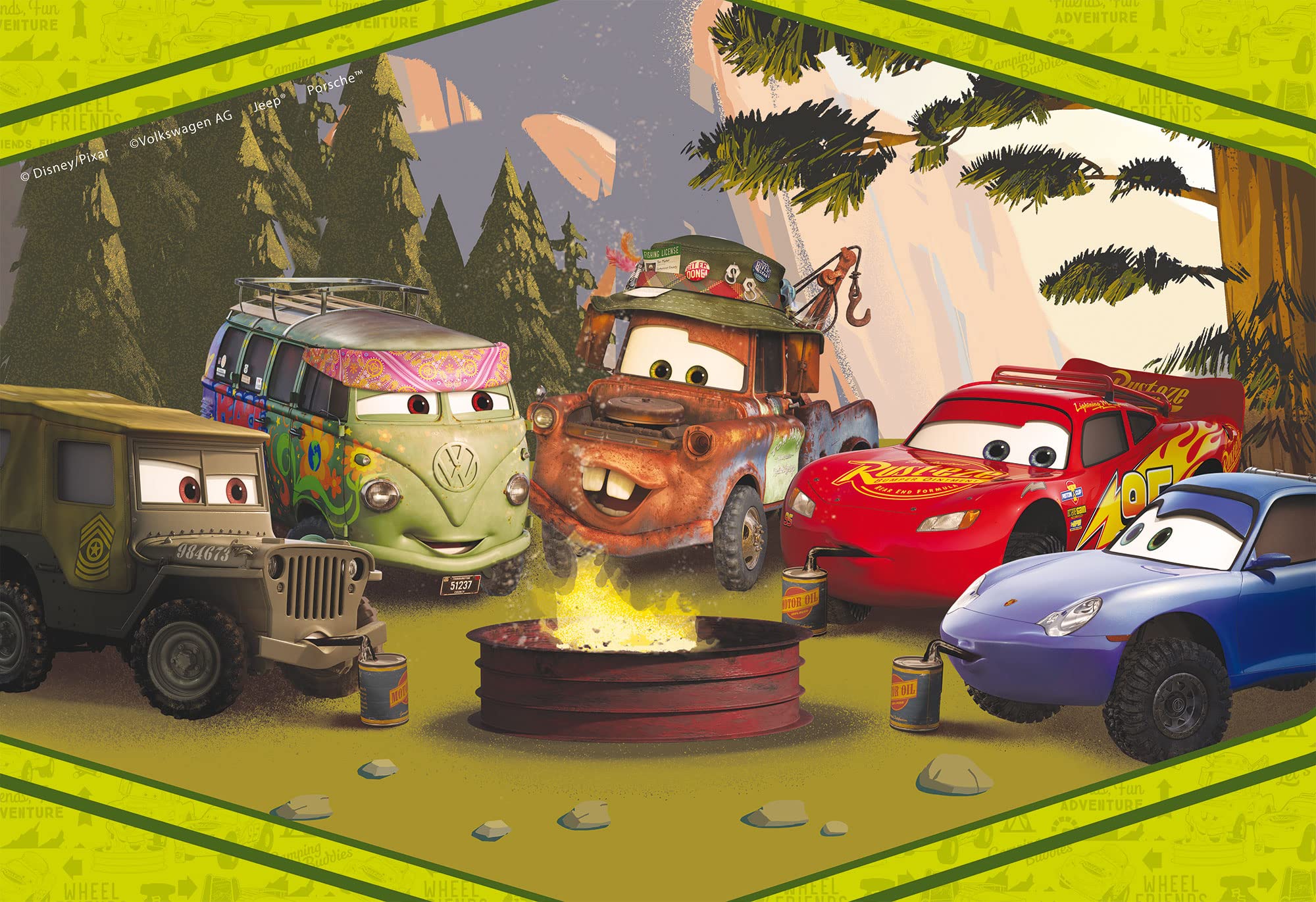 Disney/Pixar　カーズ　PG-18 12/20 Amazon.com: Liscianigiochi 91867 Disney Eco Puzzle Df Cars 60