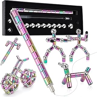 Fidget Pen, Magnetic Pen, Trendy Stress-Relief Toy for Teenagers, Work Decompression Gadgets，Teenager's Birthday Gift