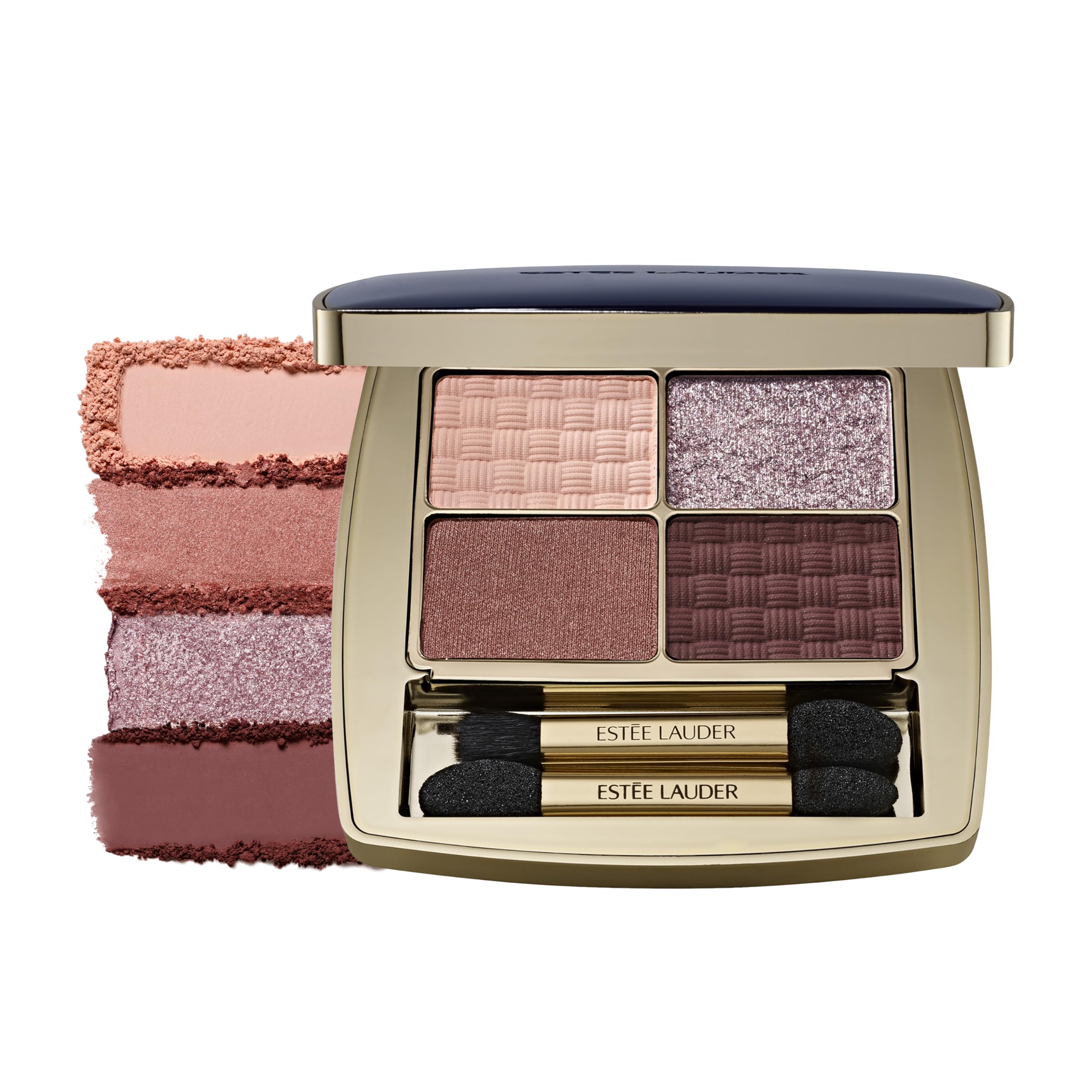 Estée Lauder The Essential Eyeshadow Quad Long-Lasting Palette | Lidschatten-Palette | Lässt sich perfekt verblenden, farbecht & wischfest | Ideal für reife Haut, 4g