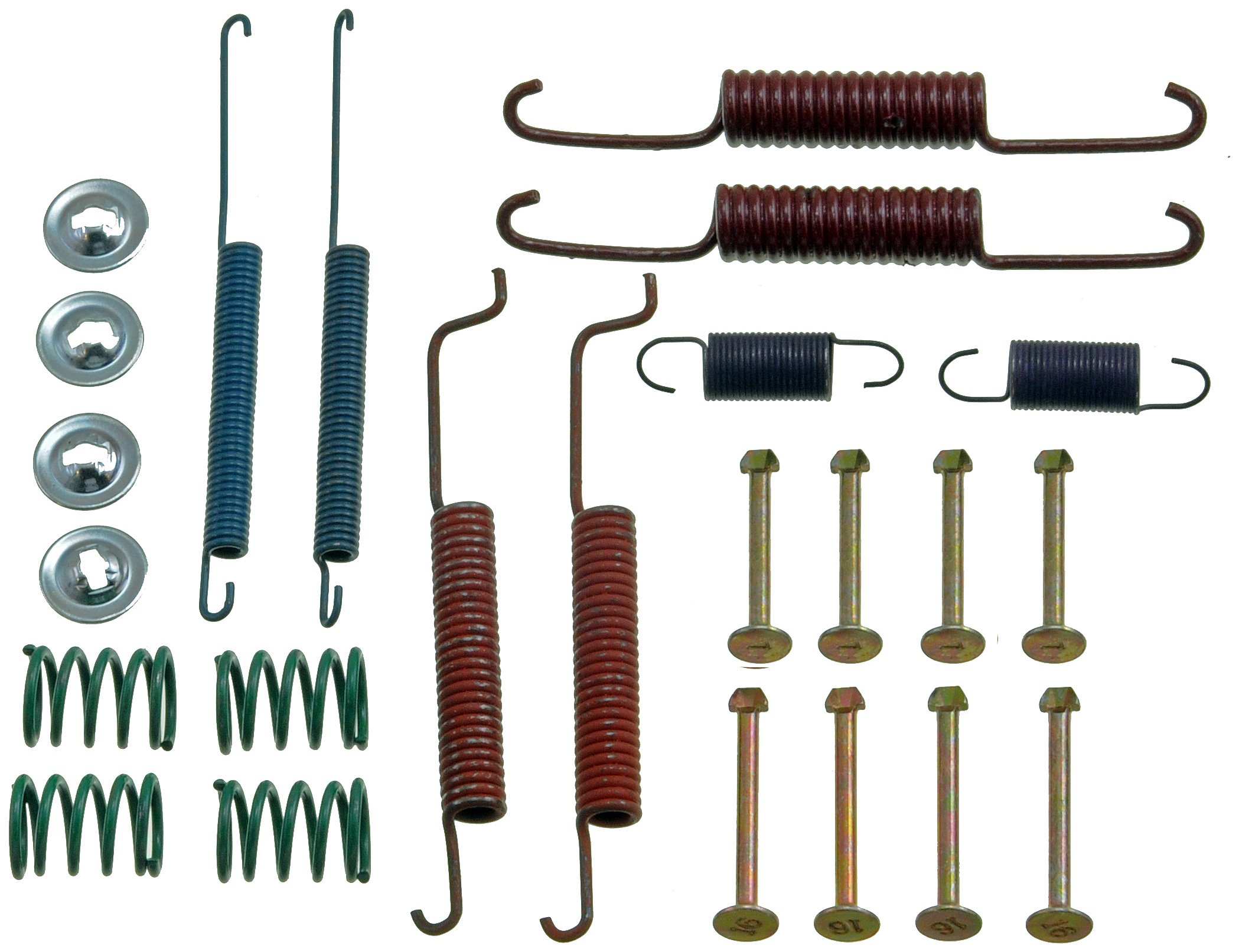 DORMAN HW17241 - Dorman HW17241 Rear Drum Brake Hardware Kit Compatible with Select Audi / Volkswagen Models - Drum Brake Hardware Kit - Drum Brk Hdw Kit - Drum Brake Hardware Kit - Brake Hardware Kit - Brake Drum Hardware - Drum Hardware Kit - This drum brake hardware kit is designed to match the original hardware required to repair the drum brake on specified vehicles. Made of quality components, this kit is engineered for reliable performance and durability. - Audi 1985, Volkswagen 1993-75