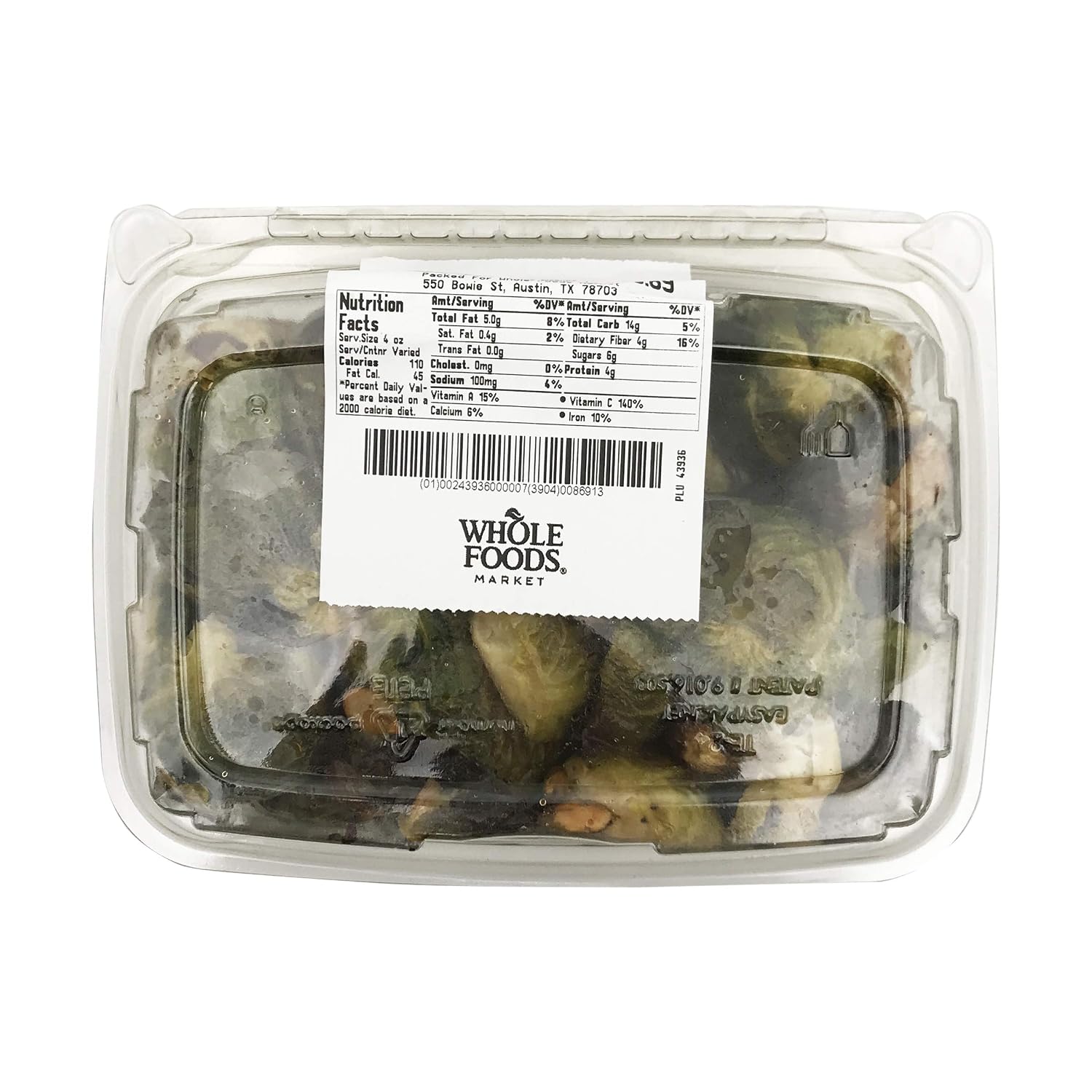 Whole Foods Market, Brussels Sprout Cider Glazed Chef's Case