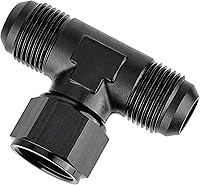 Vista 10 de EVIL ENERGY - Adaptador de montaje en T macho de 4AN con giro hembra de AN4 en el lateral, color negro