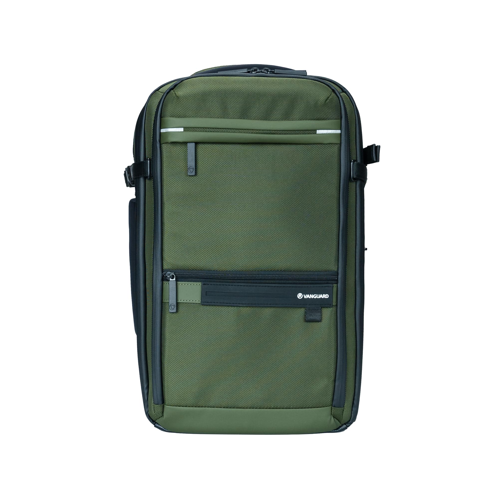 Vanguard Camera Backpack |VEO Select 47BF IE India Exclusive Version I 1-2 Pro DSLRs with Lens Upto 70-200mm, 3-4 Lenses, Flash and Accessories I Upto 17 inch (Green)