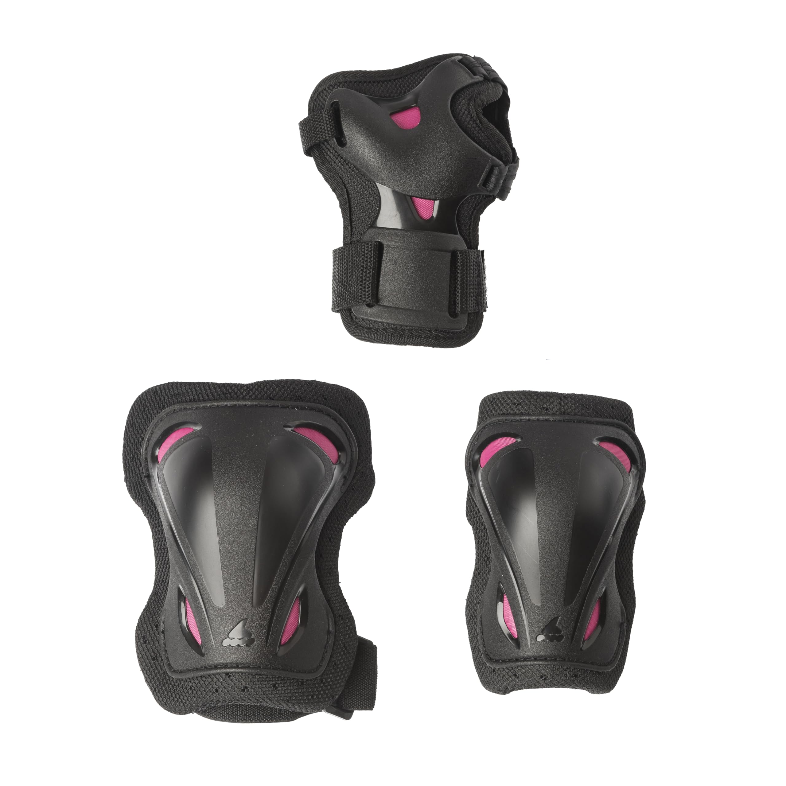 Rollerblade Skate Gear W 3 Pack, Set di Protezioni Donna