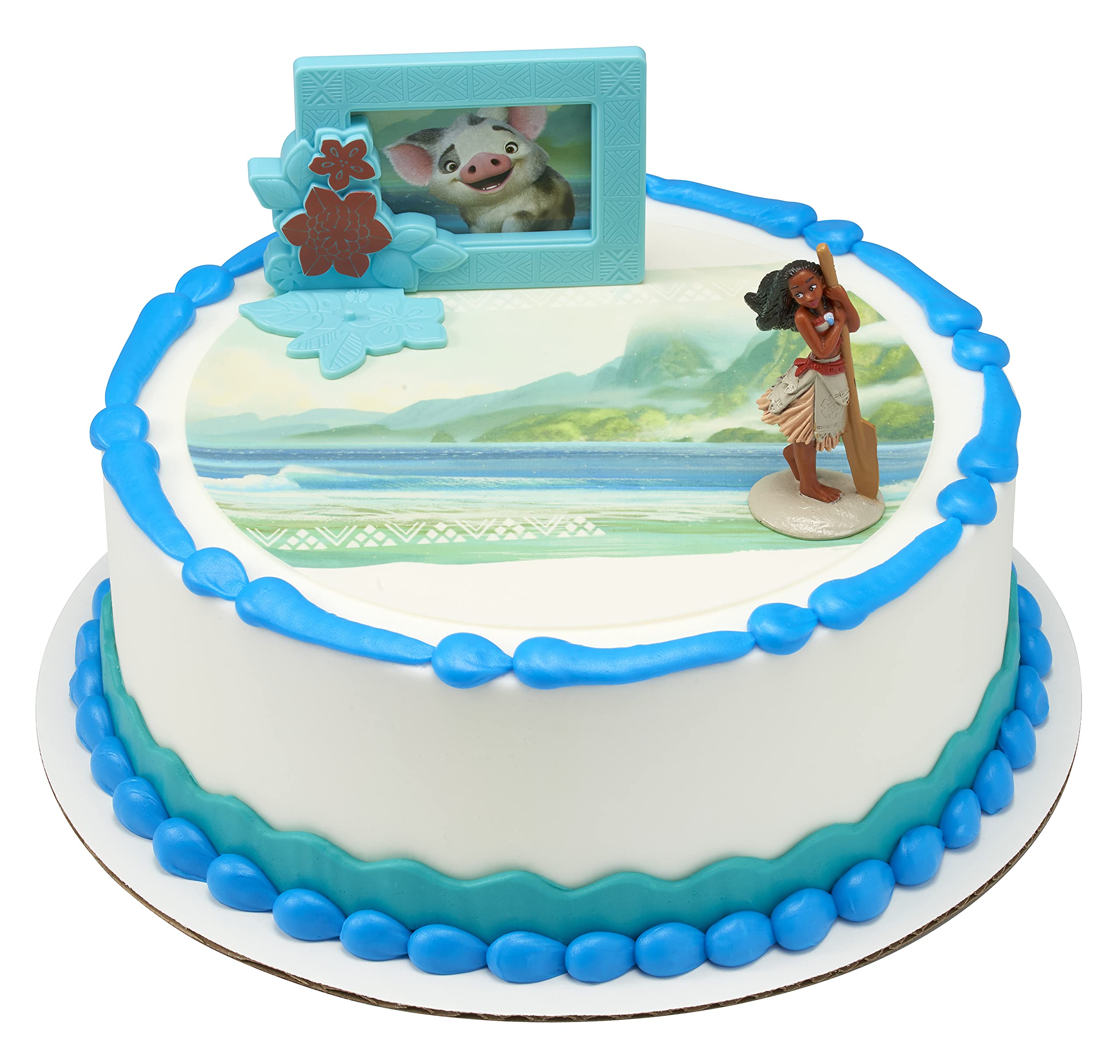 Decopac Disney Moana Adventures In Oceania Cake Topper Decoset Amazon Ae