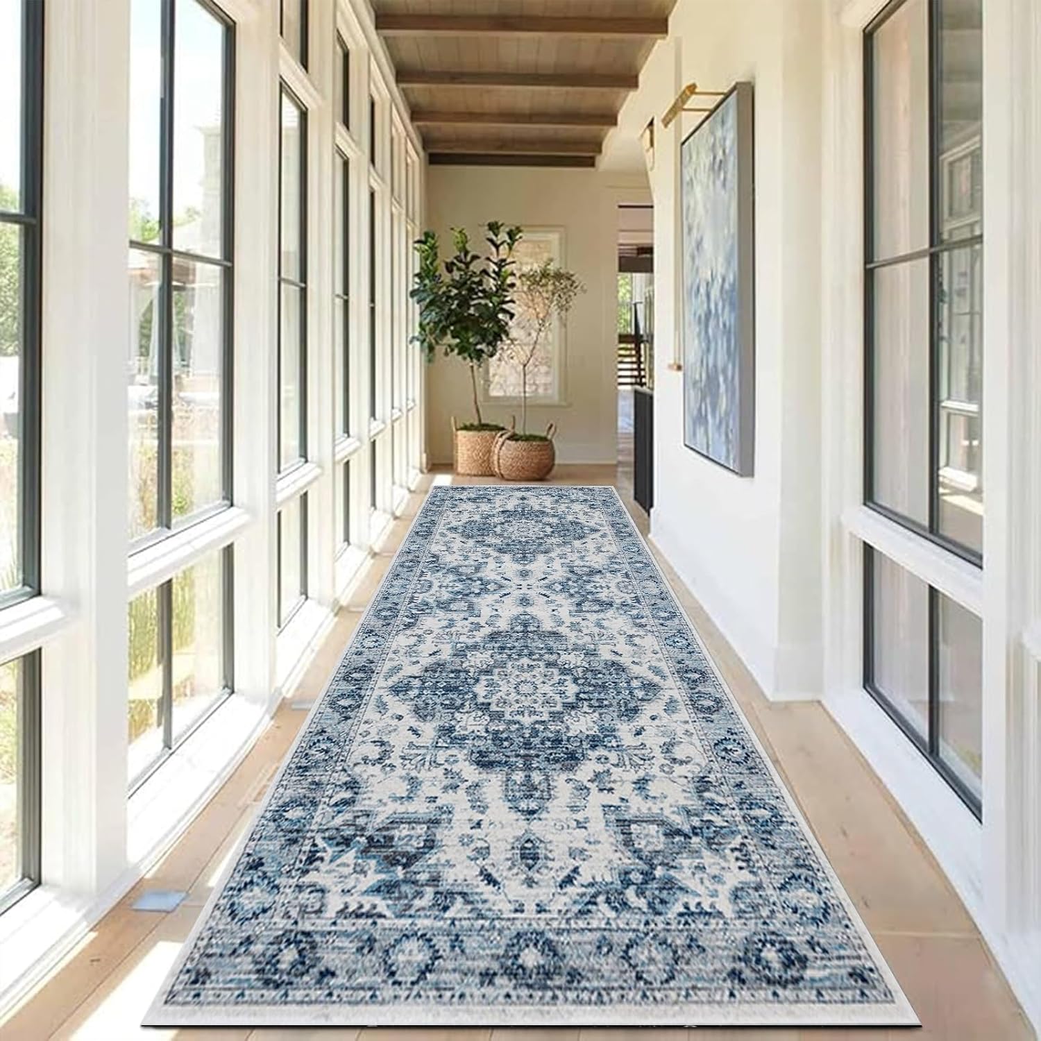 廊下カーペットランナーラグ 1m 1.5m 2m 2.5m 300cm 3.5m 4m 4.5m