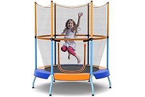 GYMAX 48 Inch Toddler Trampoline: Limitless Fun for Little Leapers!