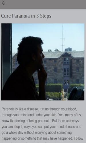 How To Stop Being Paranoid