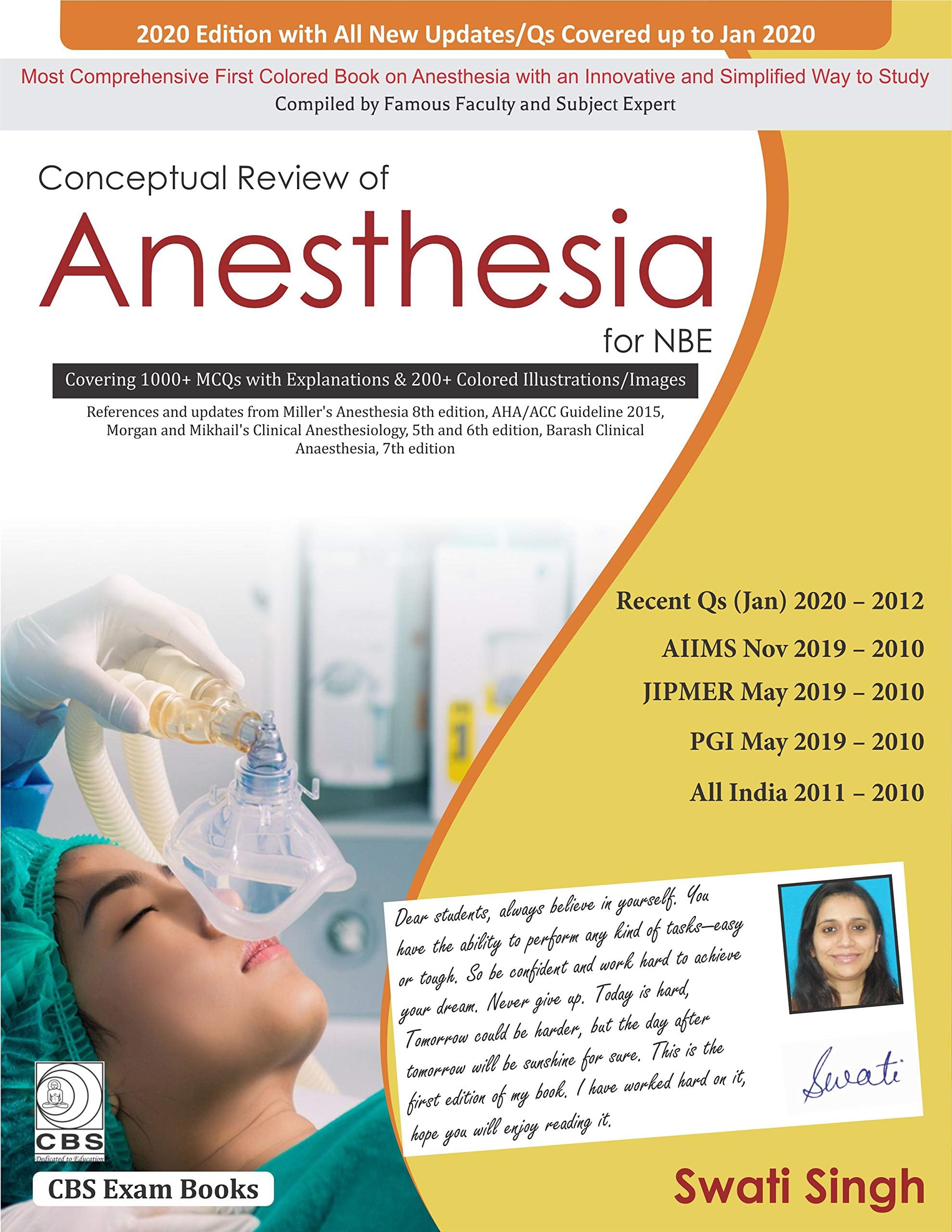 Conceptual Review of Anesthesia for NBE [Paperback] Singh, Swati Paperback – 30 January 2021