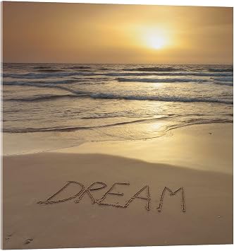 Posterlounge Dream Acrylic print | 70 x 70 cm by Assaf Frank Gold Wall art Wall decor