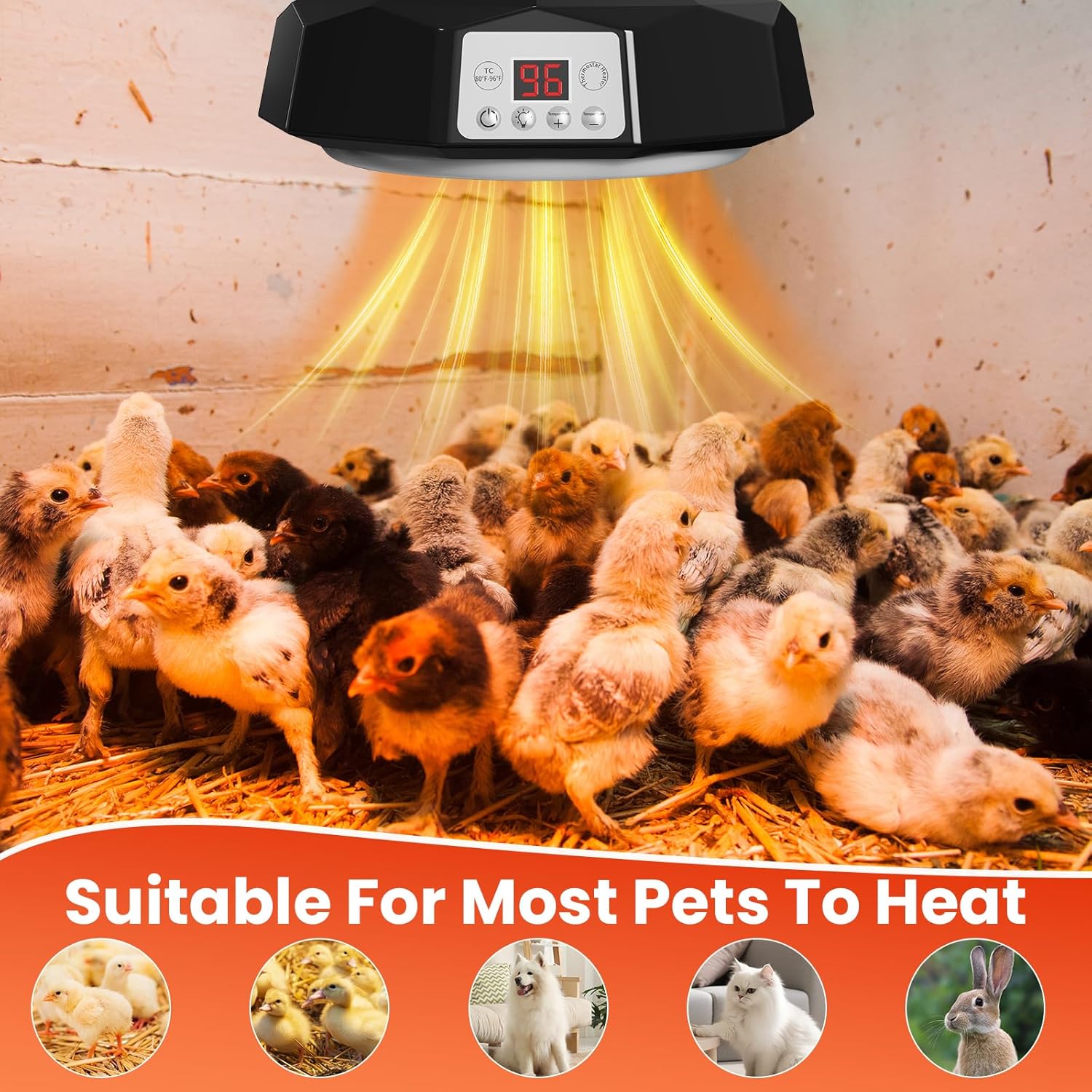 Nexum 400W Chicken Coop Heater: The Ultimate Safe Solution for Your Pets!