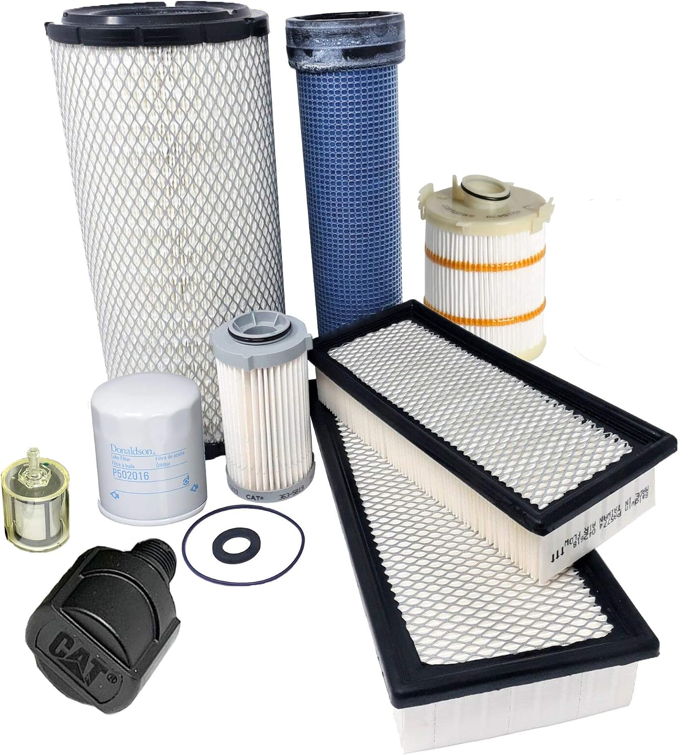 CFKIT 1000 Hours Filter Kit Compatible with CAT 226D 232D 239D 249D