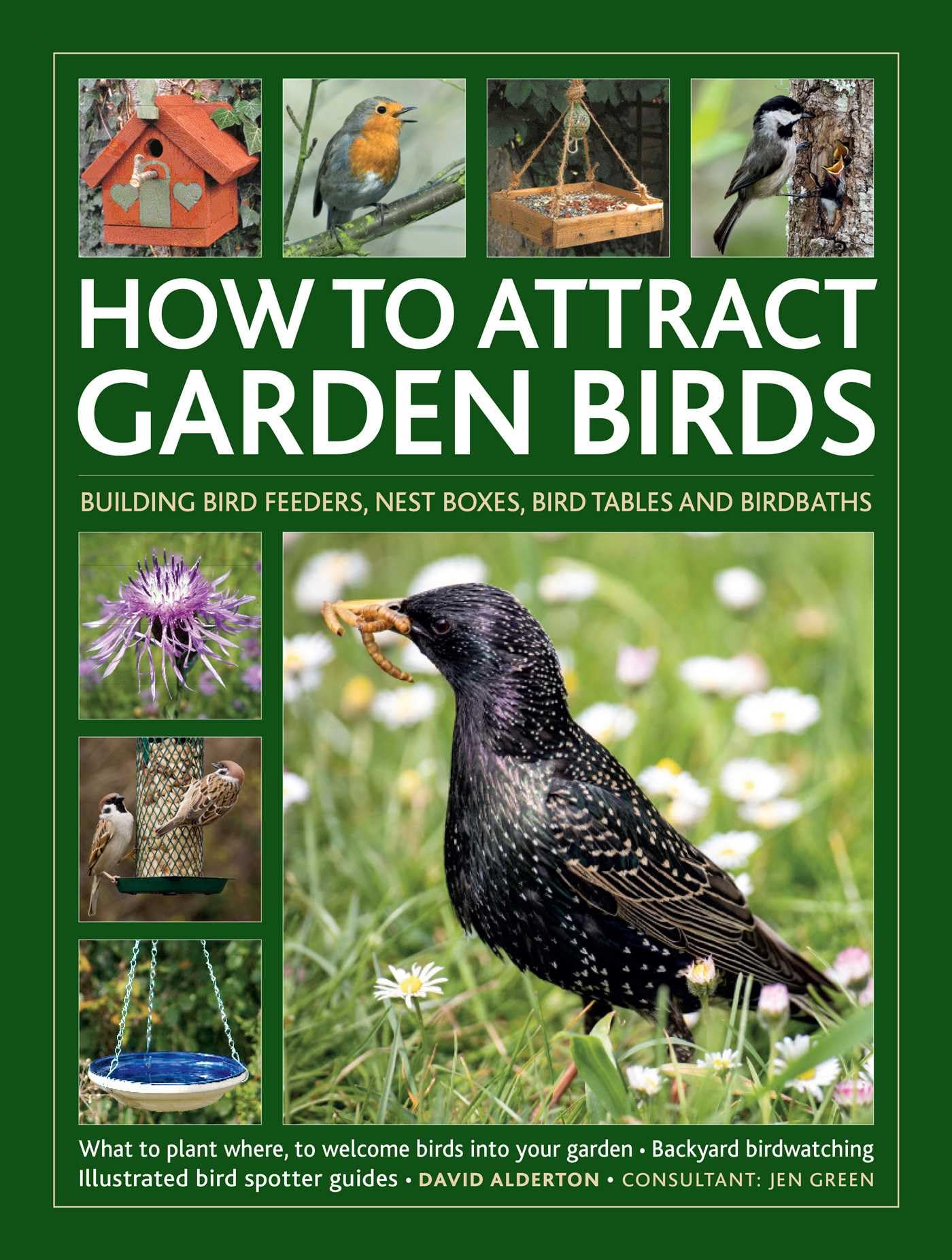 How to Attract Garden Birds by David Alderton HARDBACK 9780754835042