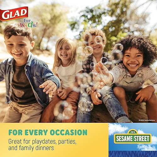 Miniatura 5 de Glad Vasos de papel para niños Día de Plaza Sésamo  Vasos de Día Sésamo  Vasos de papel para niños  Vasos de papel de 9 onzas de 20 unidades