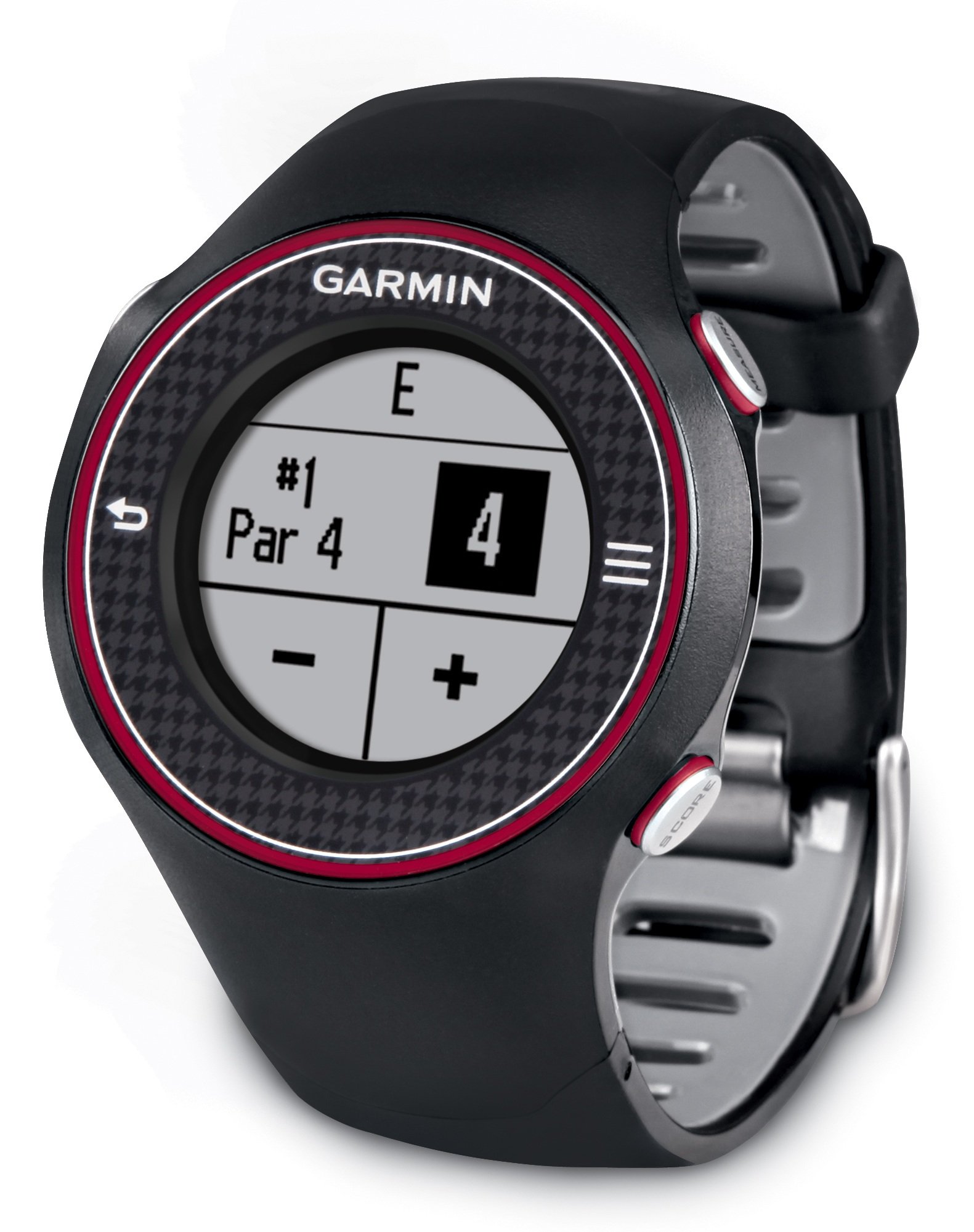 Garmin Approach S3 Orologio GPS Golf, Nero/Rosso