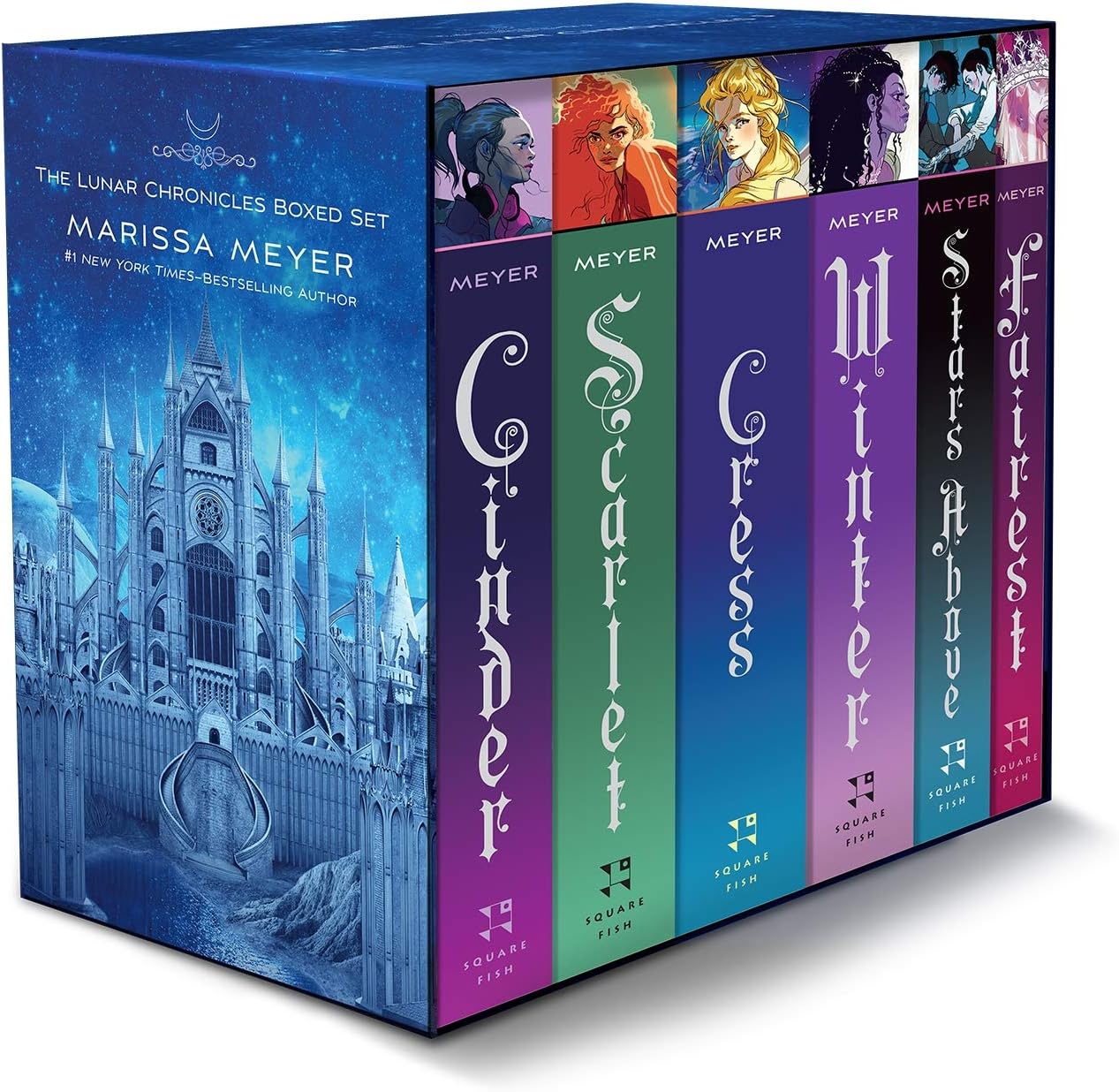 The Lunar Chronicles: Cinder / Scarlet / Cress / Fairest / Stars Above / Winter