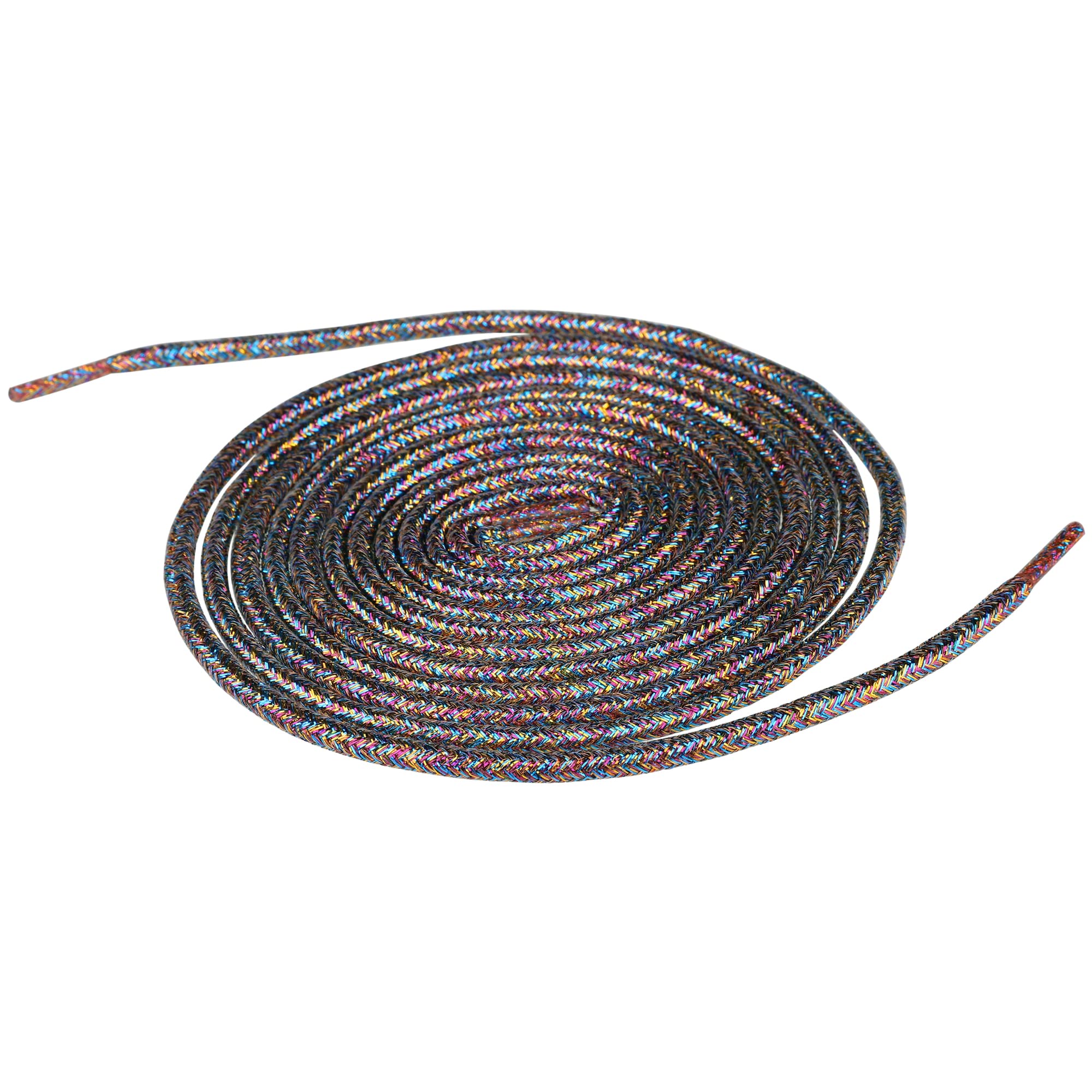 Photo 1 of Allegra K Metallic Glitter Round Shoelaces
