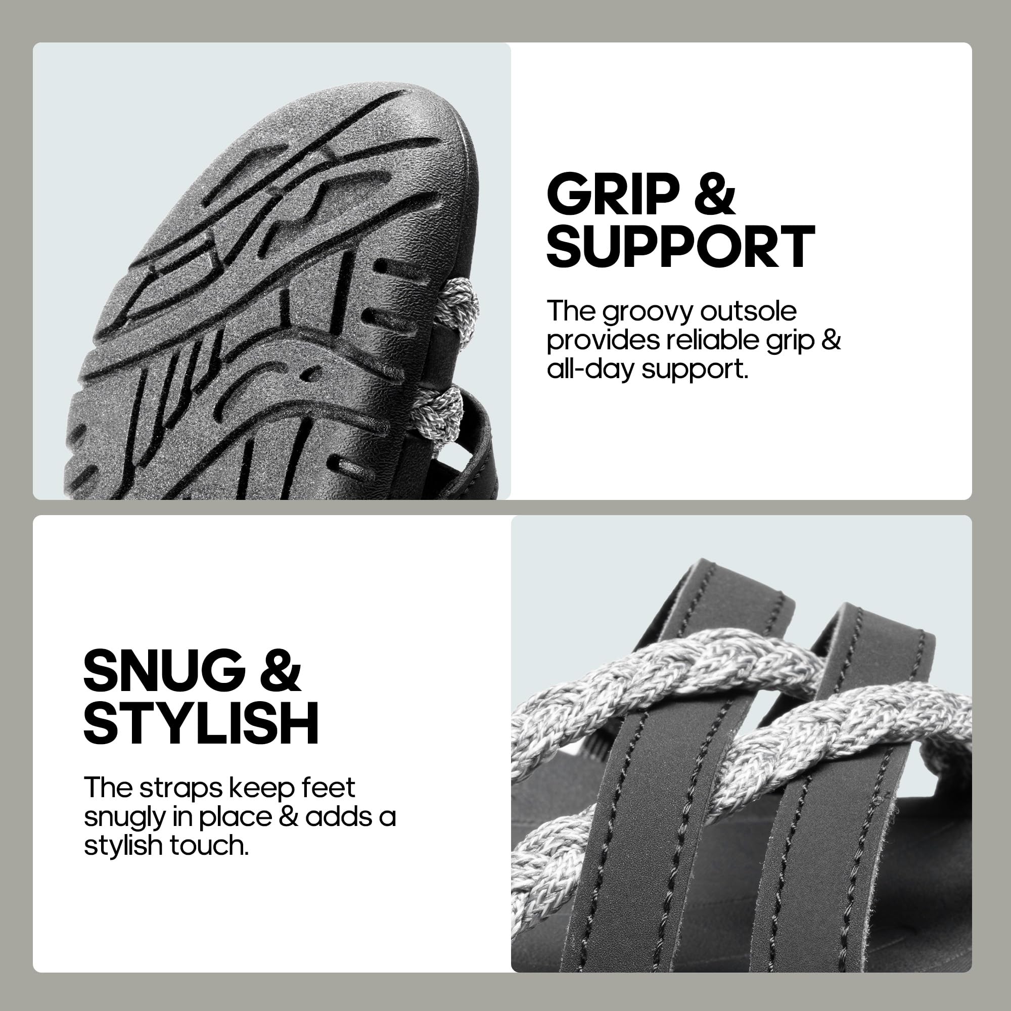 DREAM PAIRS Damen Sportsandalen mit gepolstertem EVA-Fußbett & rutschfester Gummisohle, Atmungsaktive Outdoor-Sandalen für Strand, Wandern & Alltag