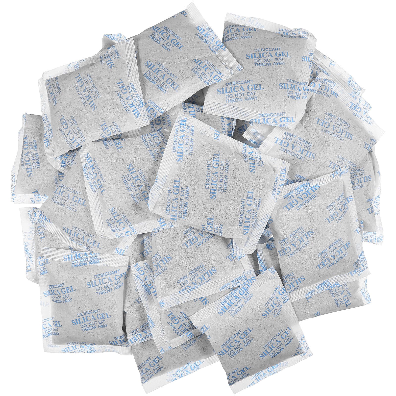 30 Piezas Desecante para Embalaje de 50 Gramos, Tela No Tejida