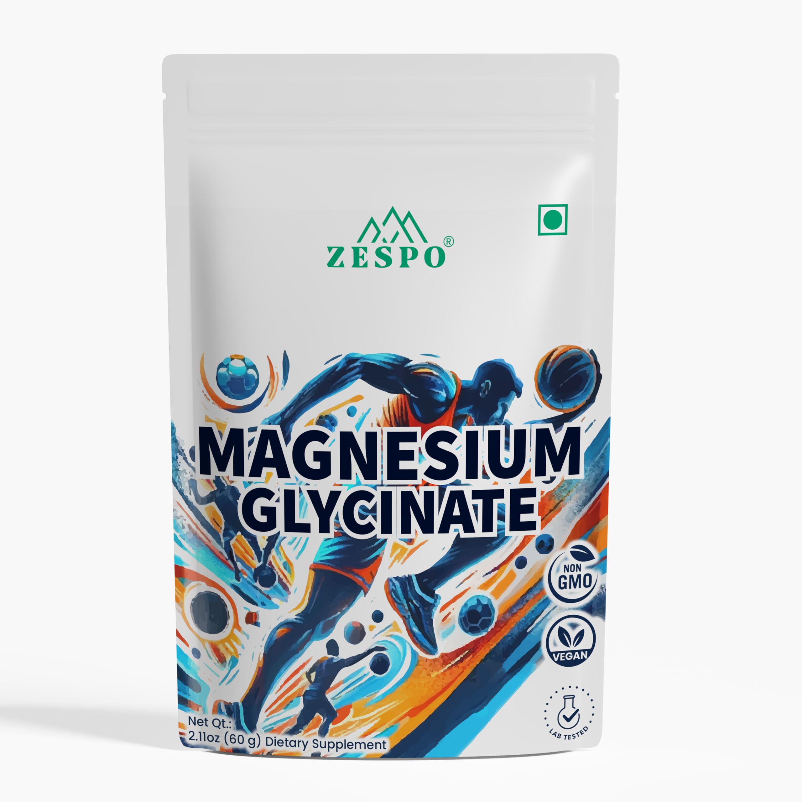 Zespo Magnesium Glycinate Powder, High Absorption Tablets & Capsules, Immunity & Digestive Support for Women & Men - 60g (B0D9R5SNWV) Amazon Price History, Amazon Price Tracker