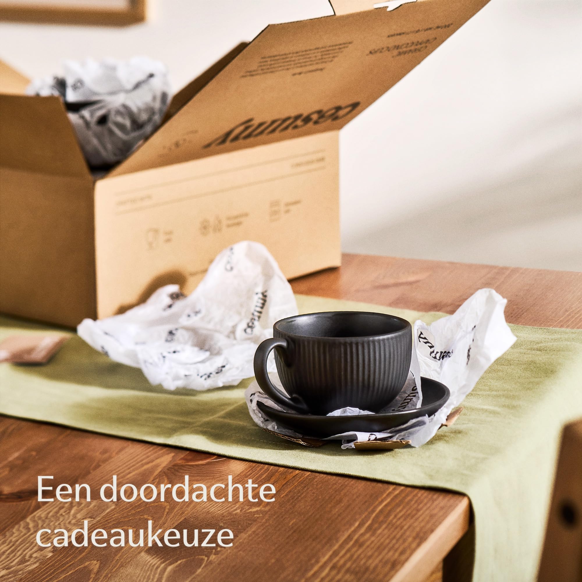 porselein - cappuccinokop 200ml - Kop - Wit