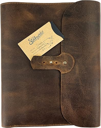 Miniatura 7 de Moleskine - Funda (8.5 x 11 pulgadas) Cartera ejecutiva para negocios, planificador personal para hombres y mujeres, cuero de grano completo, hecho