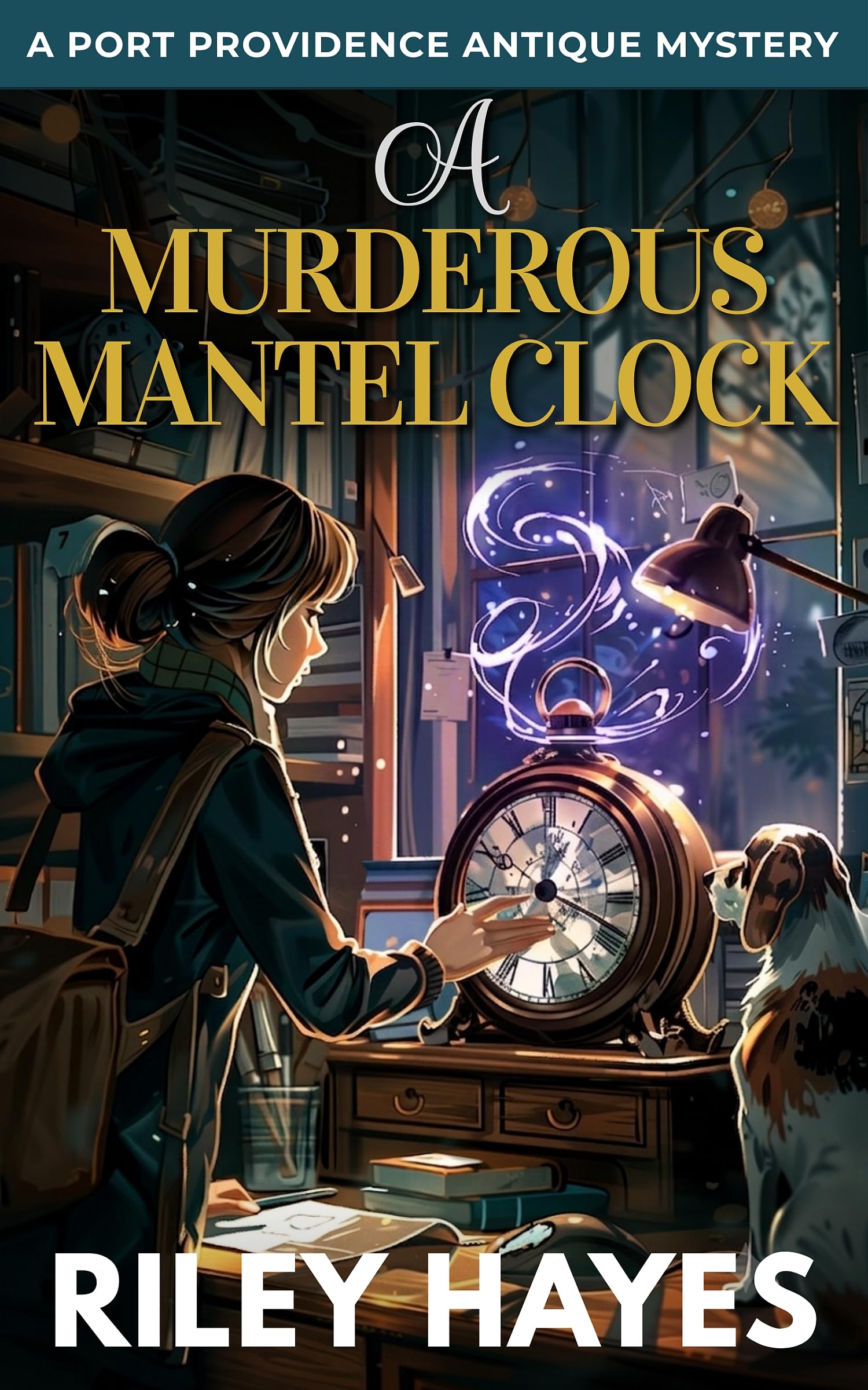 A Murderous Mantel Clock (The Port Providence Antique Mysteries Book 1)
