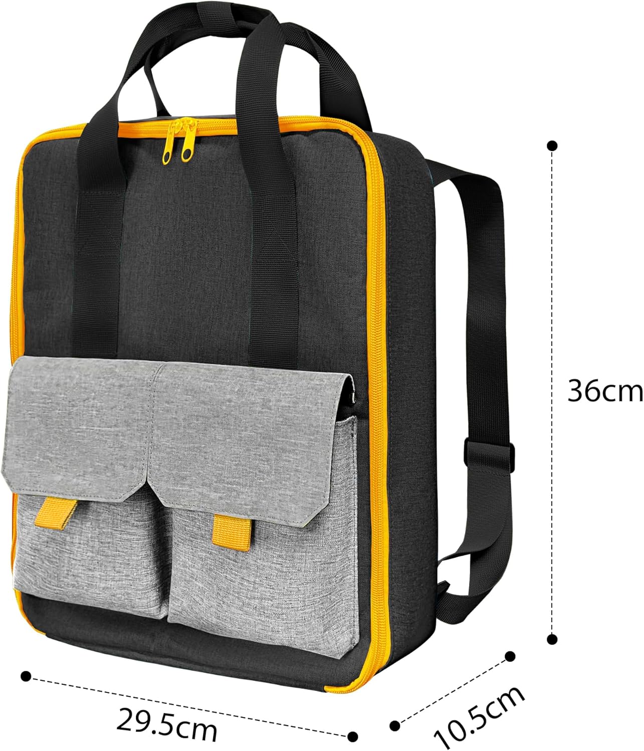 kislane car storage backpack organizer with elastic slots – portable backpack carrying case for 1:64 scale cars, hands-free travel storage bag for collection and organization black