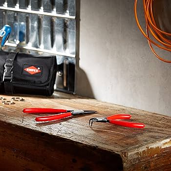Amazon.co.jp: KNIPEX 8本組 スナップリングプライヤｰ 001958V01