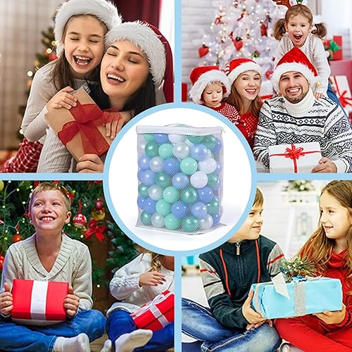 Miniatura 8 de GOGOSO Pelotas para Piscinas de Pelotas para Niños Pequeños Paquete de 50 100 200 Pelotas de Plástico con Forma sin Ftalatos sin BPA No Tóxicas de